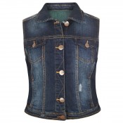 Women Denim Vests 